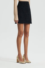 Skirts | Women Scanlan Theodore BOUCLE MINI Black