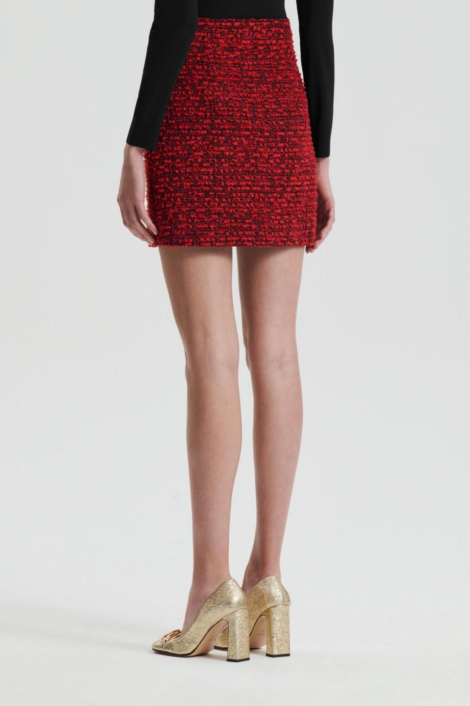 Skirts | Women Scanlan Theodore BOUCLE MINI Red