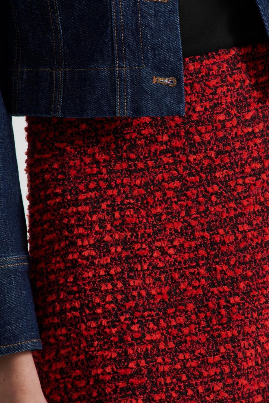 Skirts | Women Scanlan Theodore BOUCLE MINI Red