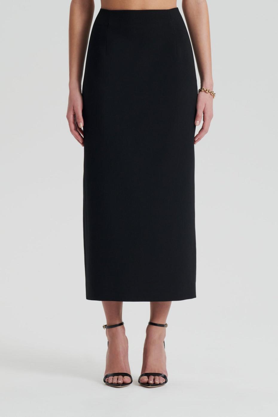 Skirts | Women Scanlan Theodore CADY PENCIL SKIRT Black
