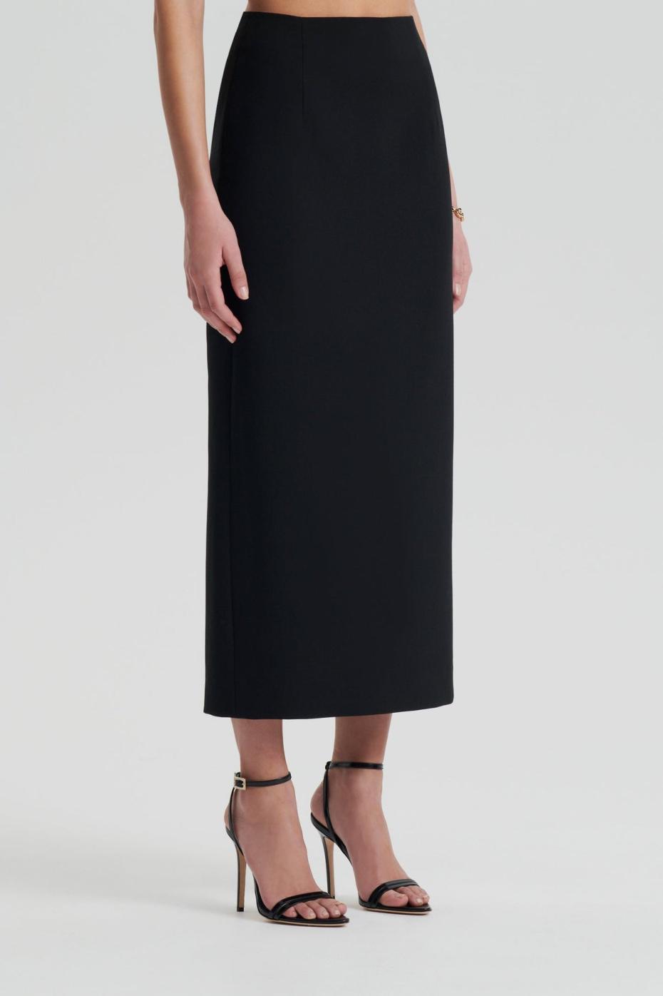 Skirts | Women Scanlan Theodore CADY PENCIL SKIRT Black