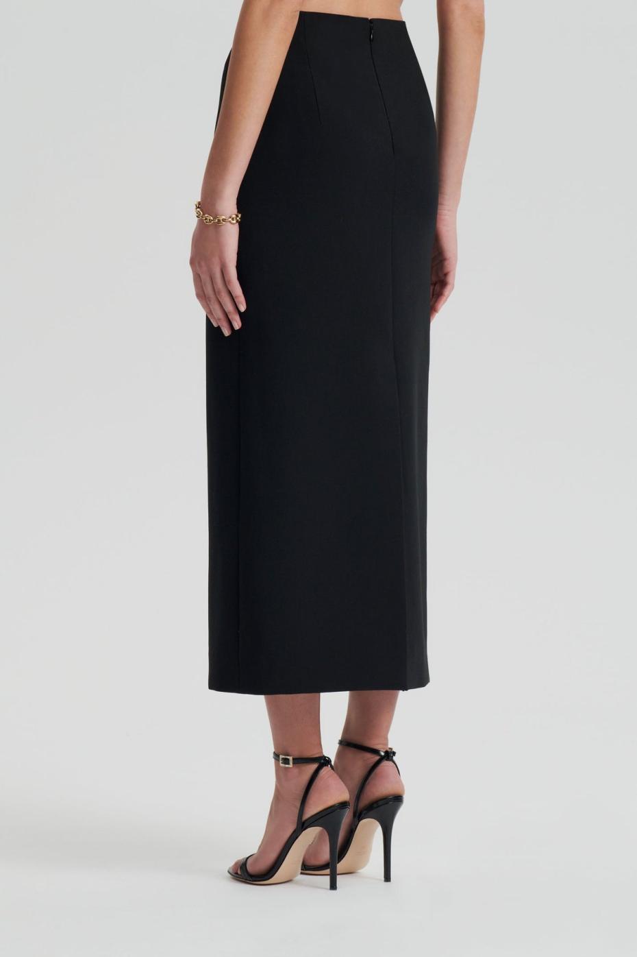 Skirts | Women Scanlan Theodore CADY PENCIL SKIRT Black