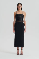 Skirts | Women Scanlan Theodore CADY PENCIL SKIRT Black