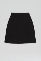 Skirts | Women Scanlan Theodore CREPE KNIT MINI SKIRT Black