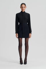 Skirts | Women Scanlan Theodore CREPE KNIT MINI SKIRT Black