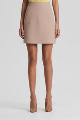 Skirts | Women Scanlan Theodore CREPE KNIT MINI SKIRT Oat