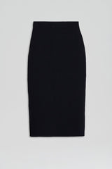 Skirts | Women Scanlan Theodore CREPE KNIT PENCIL SKIRT Black