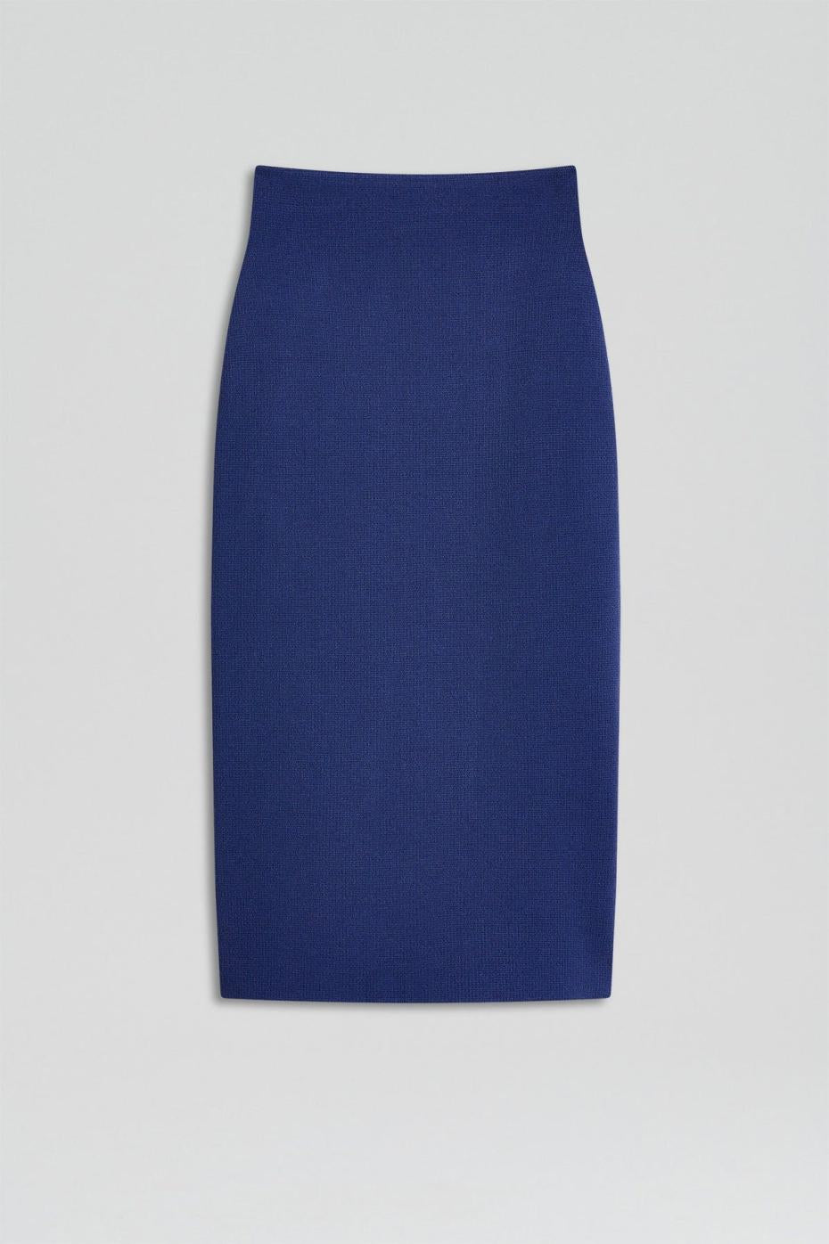 Skirts | Women Scanlan Theodore CREPE KNIT PENCIL SKIRT Royal