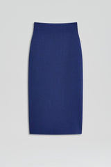 Skirts | Women Scanlan Theodore CREPE KNIT PENCIL SKIRT Royal