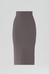 Skirts | Women Scanlan Theodore CREPE KNIT SLIT BACK SKIRT Torba