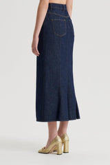 Skirts | Women Scanlan Theodore DENIM FIVE POCKET PENCIL SKIRT Indigo.b
