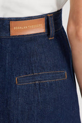Skirts | Women Scanlan Theodore DENIM MINI SKIRT Indigo