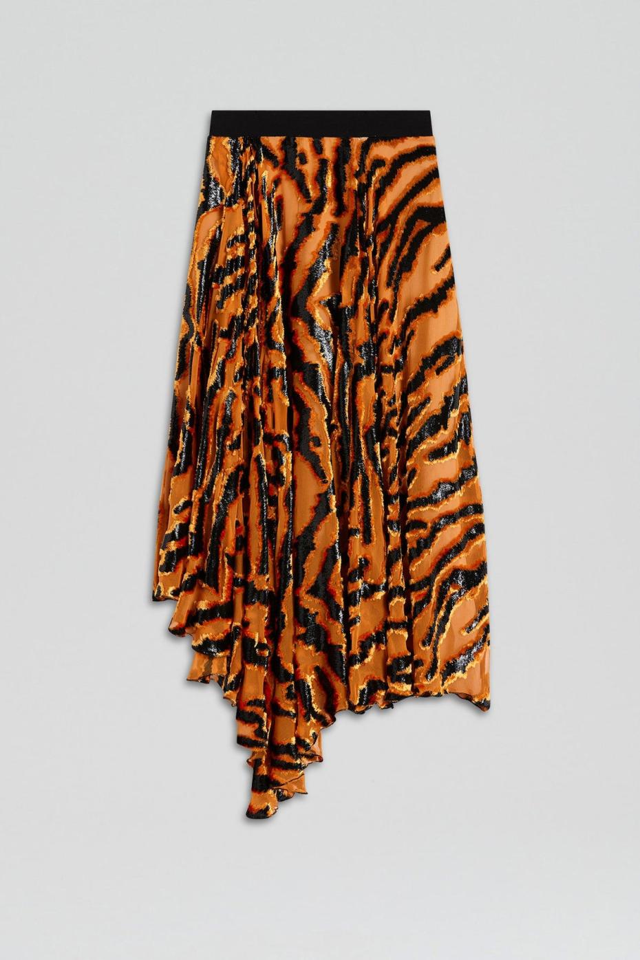 Skirts | Women Scanlan Theodore FRENCH BURNT OUT SKIRT Burnt.orange