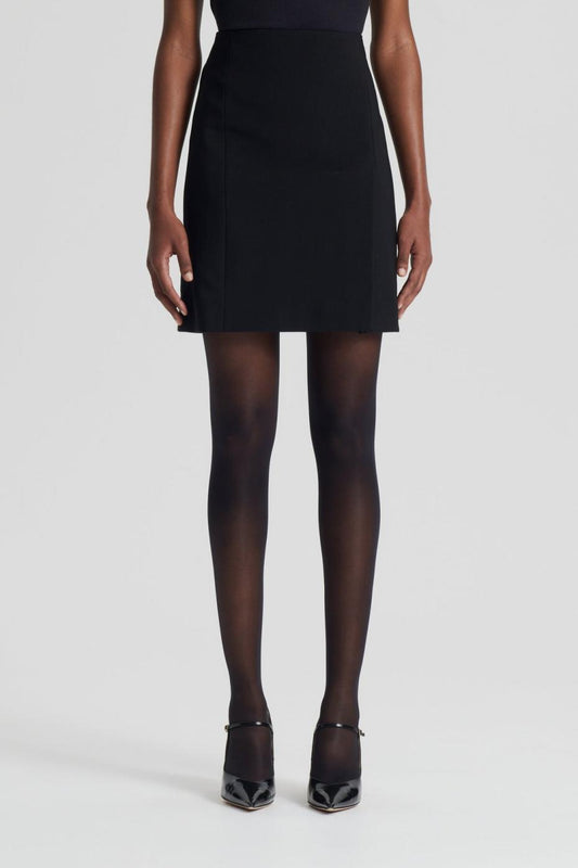 Skirts | Women Scanlan Theodore ITALIAN MILANO KNIT SKIRT Black