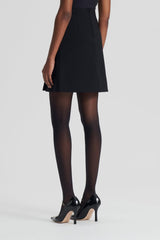 Skirts | Women Scanlan Theodore ITALIAN MILANO KNIT SKIRT Black