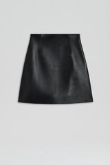 Skirts | Women Scanlan Theodore LEATHER BONDED MINI Black