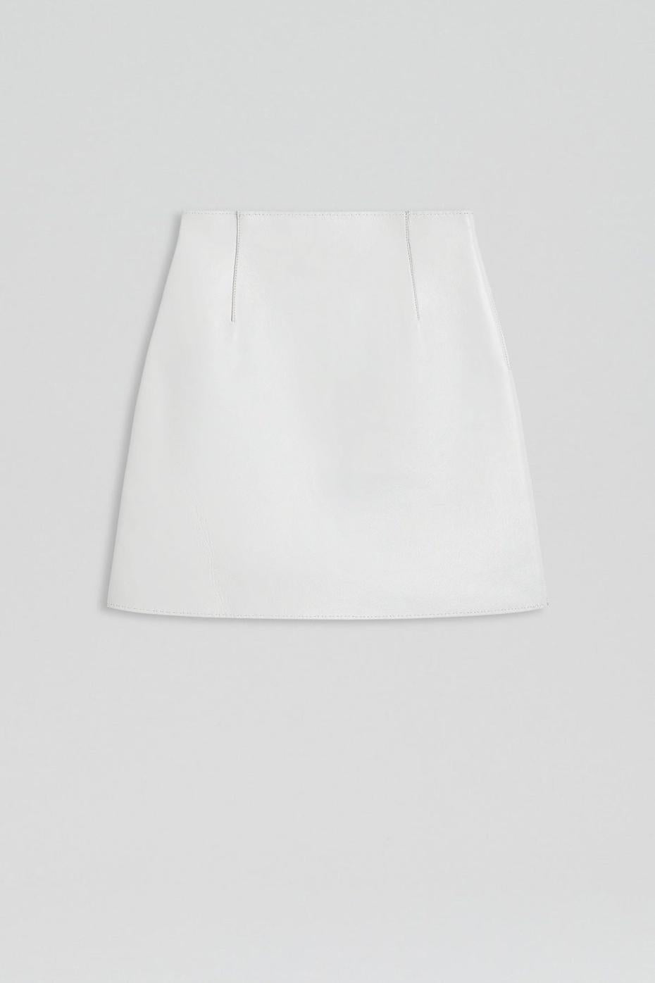 Skirts | Women Scanlan Theodore LEATHER BONDED MINI White