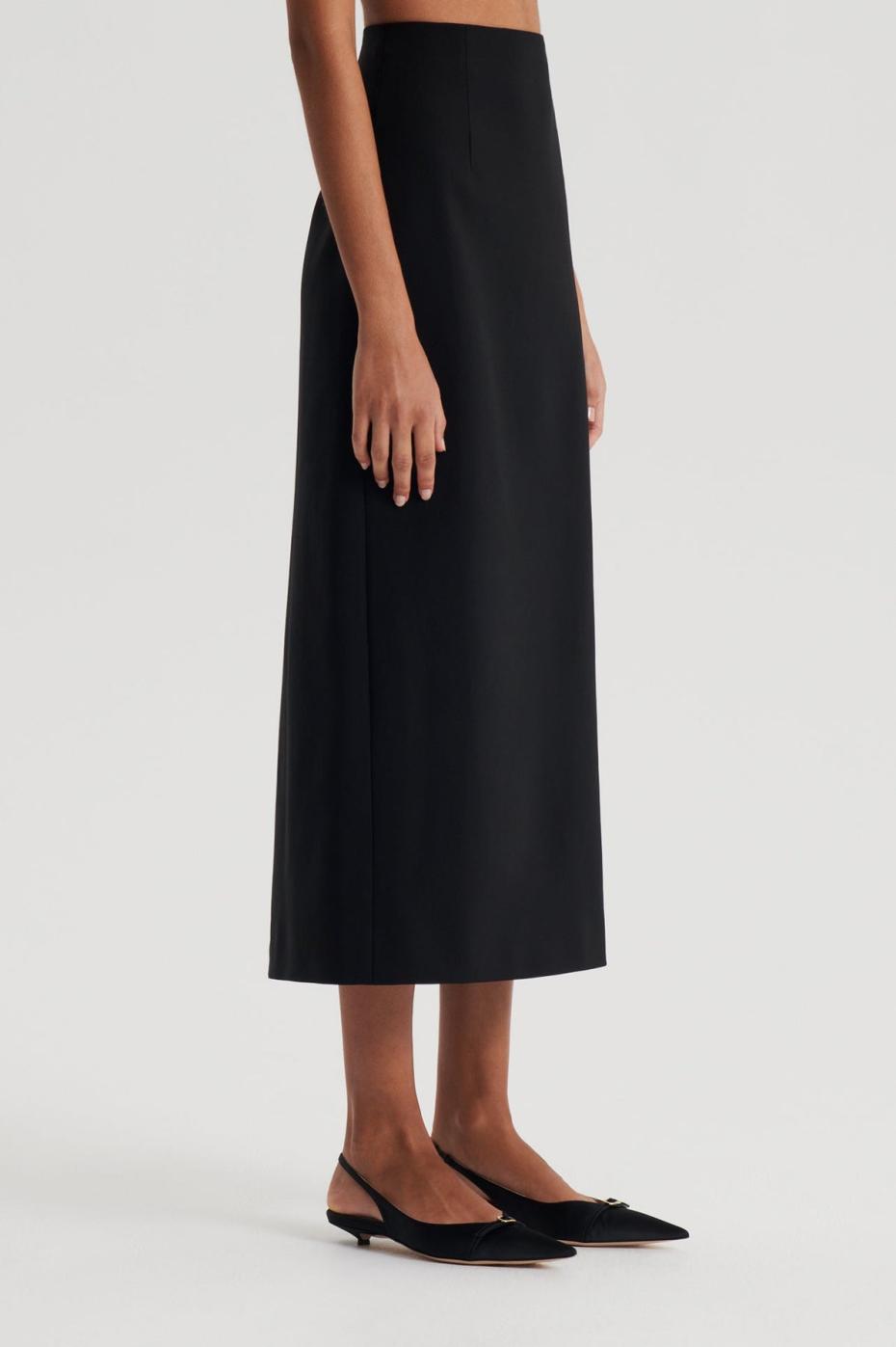 Skirts | Women Scanlan Theodore MILANO PENCIL SKIRT Black