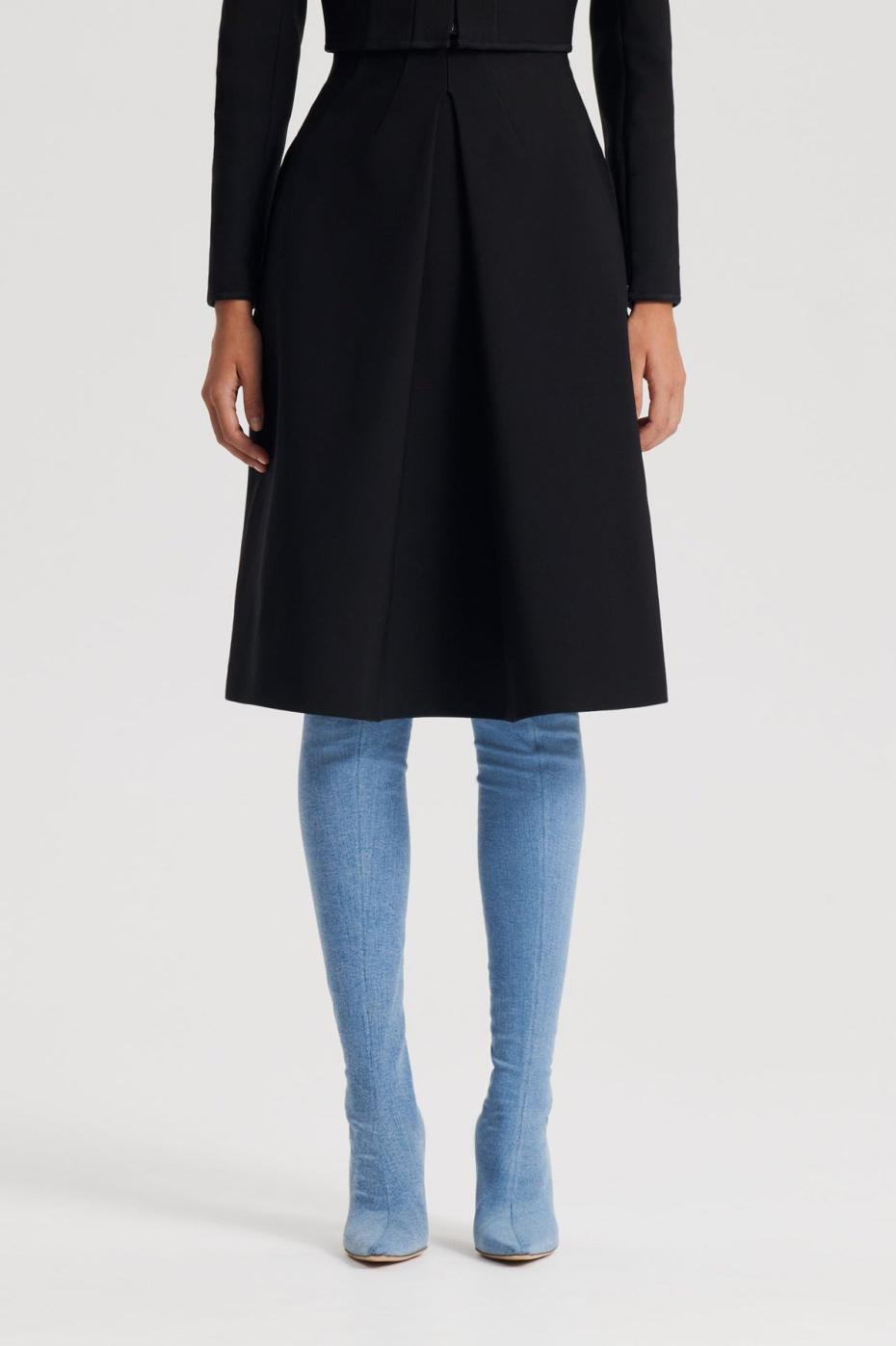 Skirts | Women Scanlan Theodore MILANO PLEAT SKIRT Black