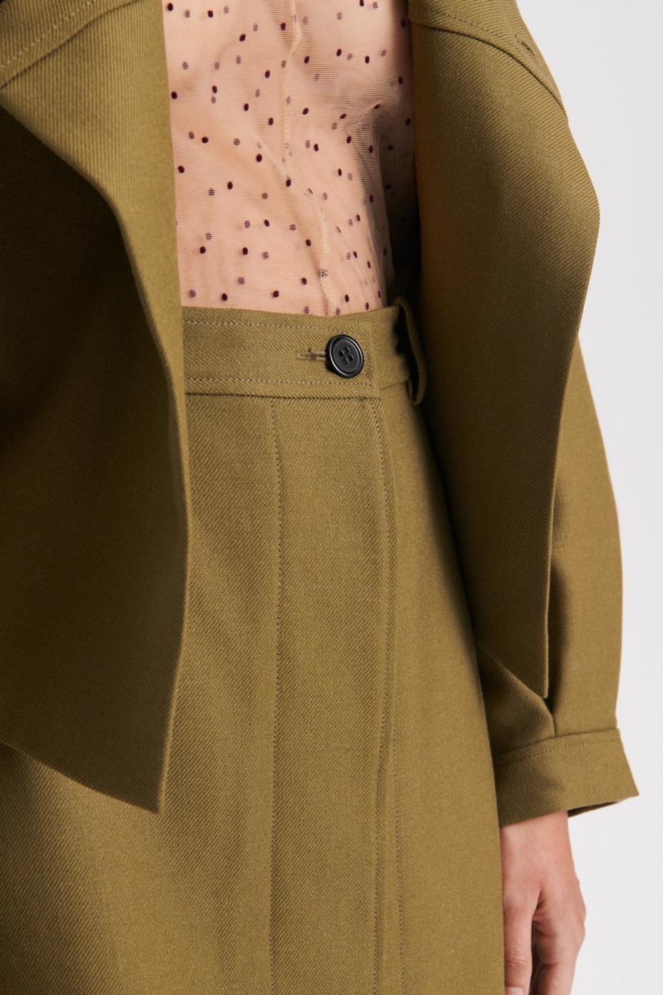 Skirts | Women Scanlan Theodore MINI SKIRT Olive