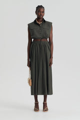 Skirts | Women Scanlan Theodore PARACHUTE FULL SKIRT Jungle