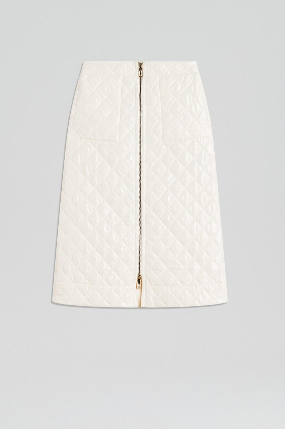 Skirts | Women Scanlan Theodore QUILTED SKIRT White