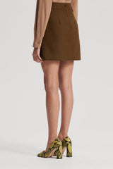 Skirts | Women Scanlan Theodore TAILORED MINI SKIRT Khaki