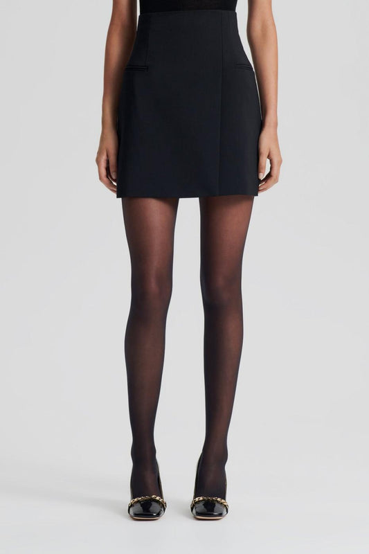 Skirts | Women Scanlan Theodore TAILORED WRAP SKIRT Black