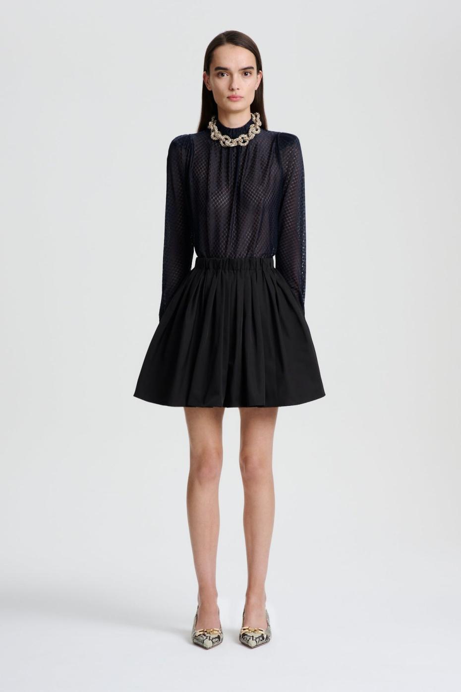 Skirts | Women Scanlan Theodore TECH SKIRT Black