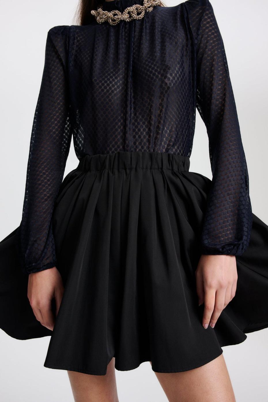 Skirts | Women Scanlan Theodore TECH SKIRT Black