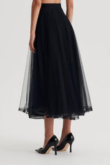 Skirts | Women Scanlan Theodore TULLE SKIRT Black