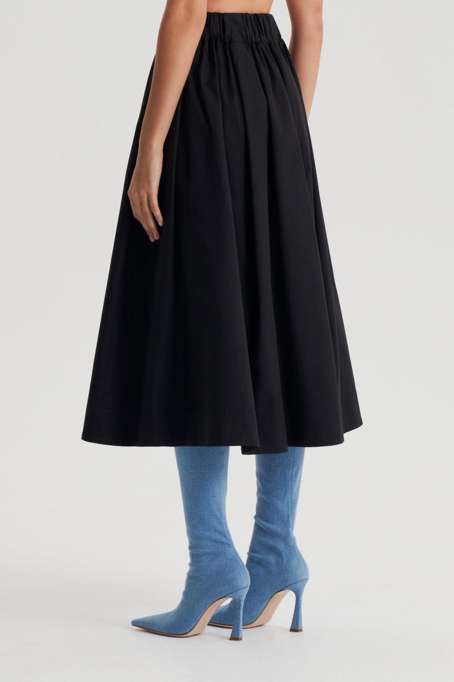 Skirts | Women Scanlan Theodore WIDE CARGO SKIRT Black