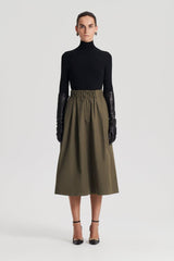 Skirts | Women Scanlan Theodore WIDE CARGO SKIRT Jungle
