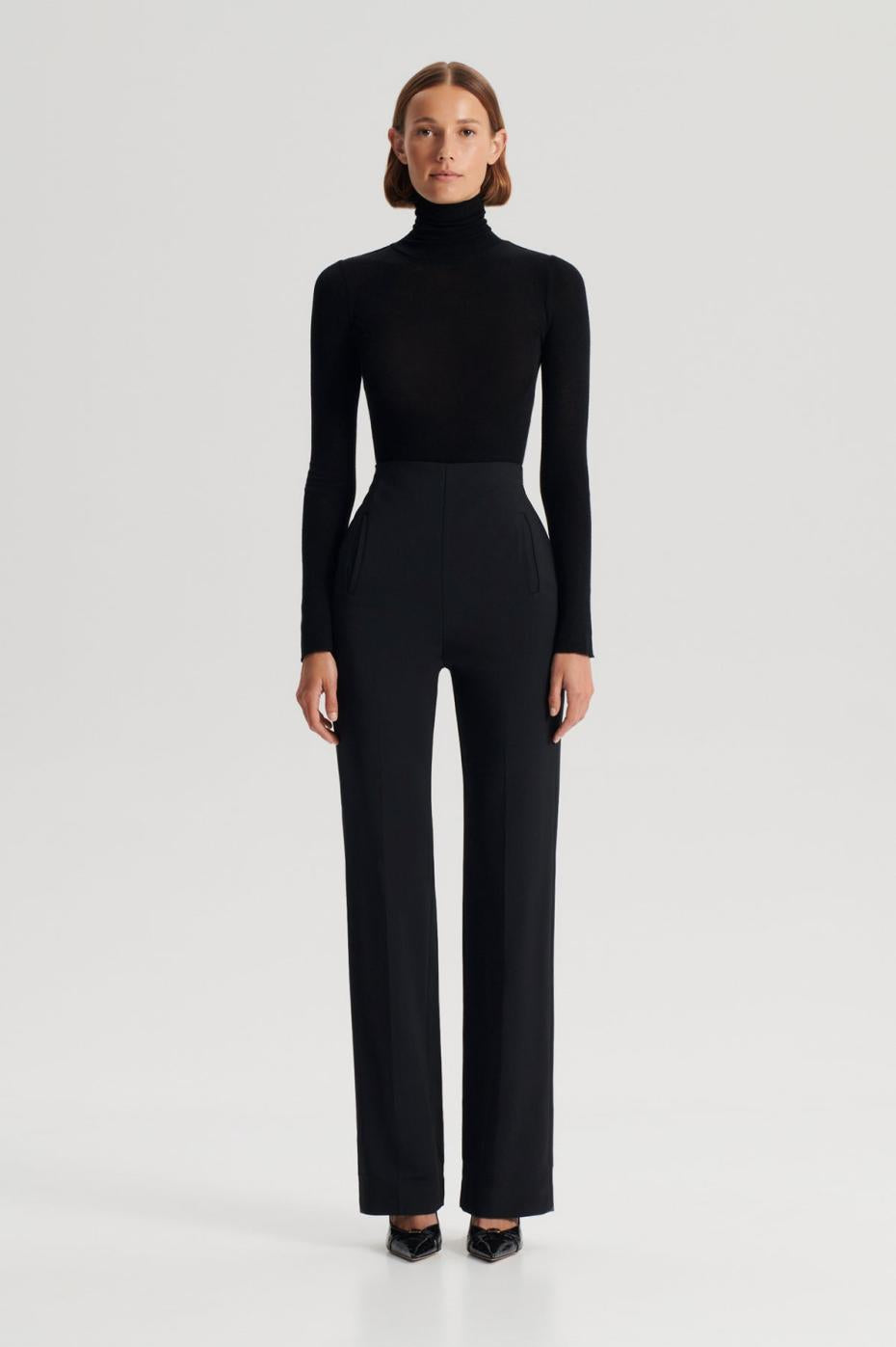 Sweaters | Women Scanlan Theodore BABYWOOL POLO Black All Online