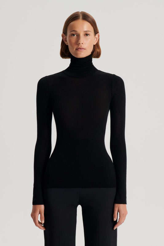 Sweaters | Women Scanlan Theodore BABYWOOL POLO Black All Online