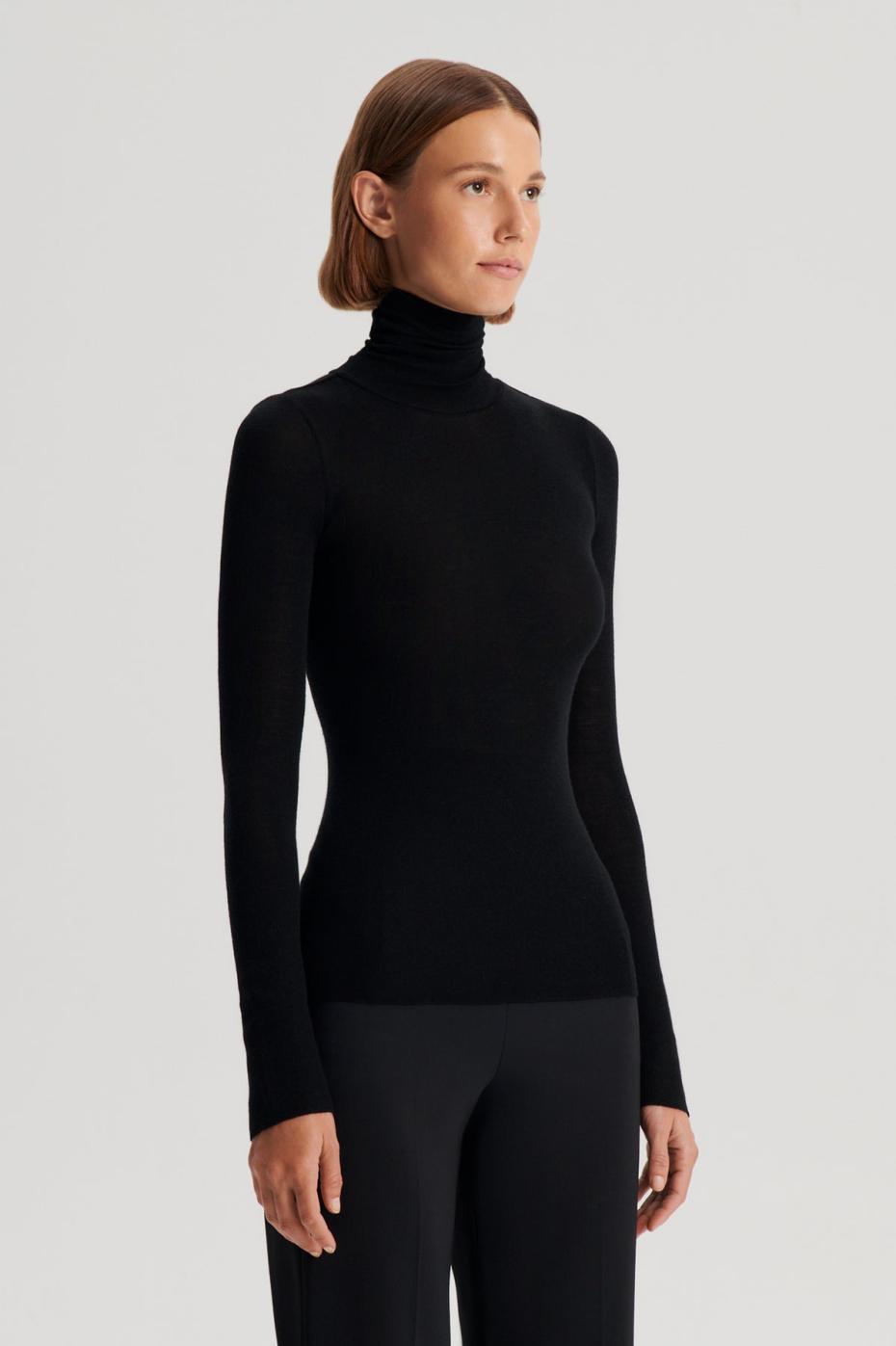 Sweaters | Women Scanlan Theodore BABYWOOL POLO Black All Online