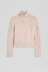 Sweaters | Women Scanlan Theodore BRUSHED MOHAIR SLIM SWEATER Mink