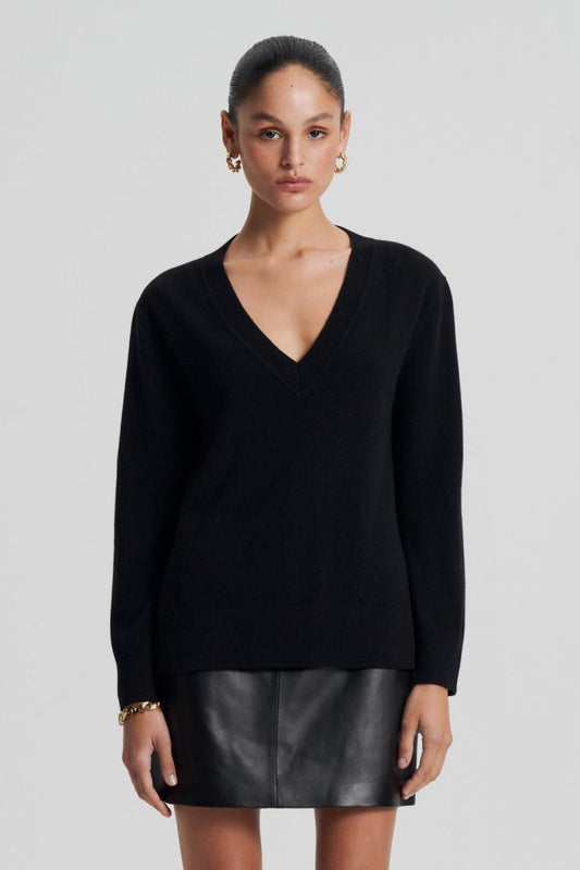 Sweaters | Women Scanlan Theodore CASHMERE V Black
