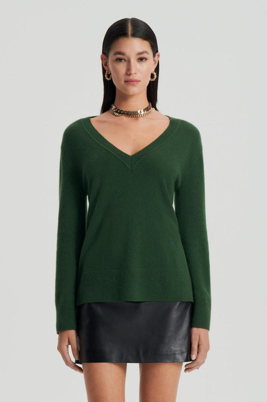 Sweaters | Women Scanlan Theodore CASHMERE V Cypress