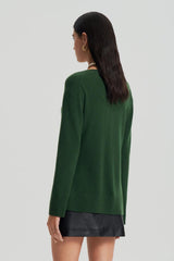 Sweaters | Women Scanlan Theodore CASHMERE V Cypress