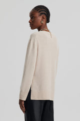 Sweaters | Women Scanlan Theodore CASHMERE V Wheat