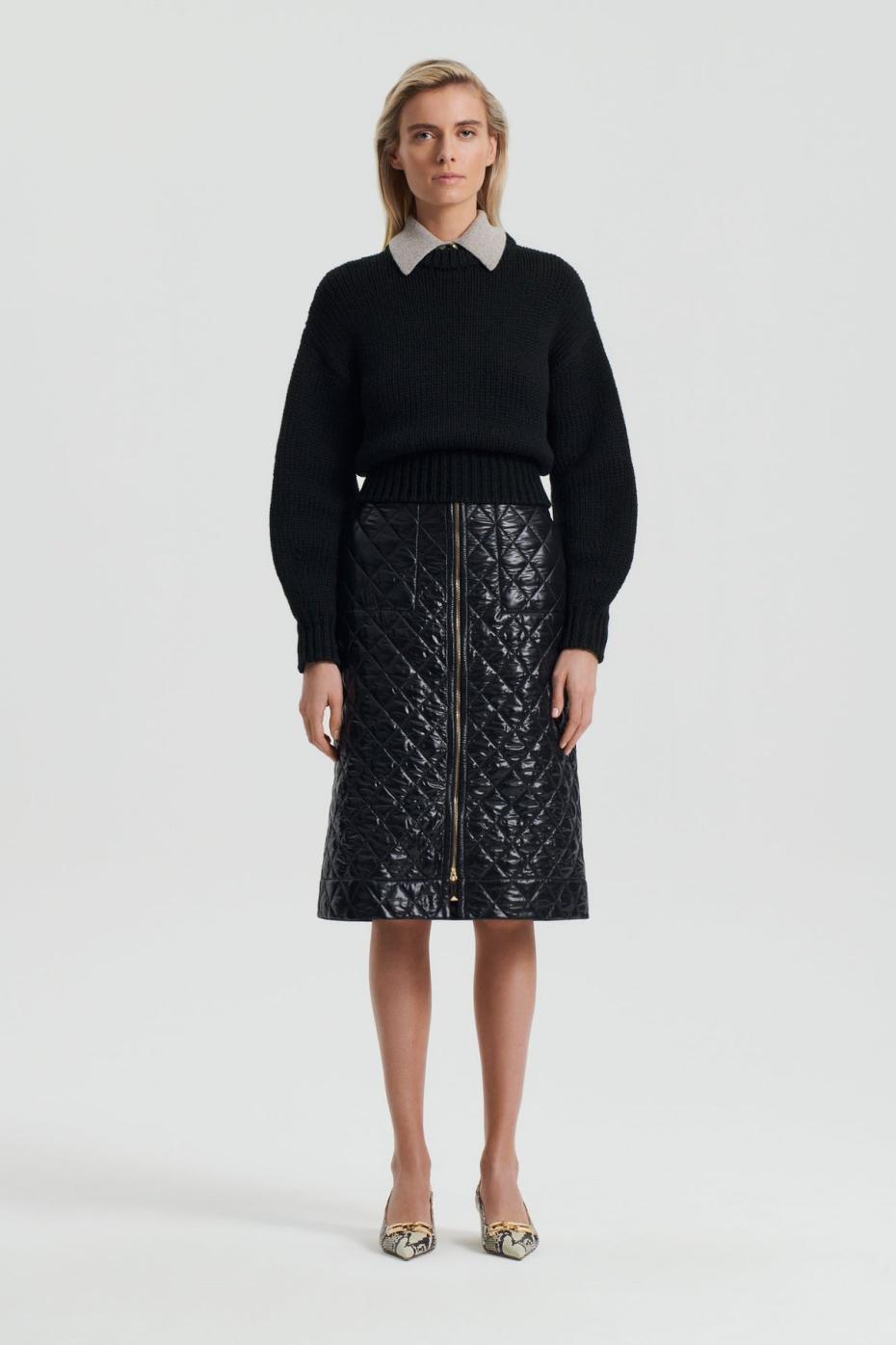 Sweaters | Women Scanlan Theodore COCOON SWEATER Black