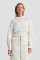 Sweaters | Women Scanlan Theodore COCOON SWEATER Cream