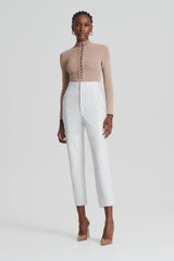 Sweaters | Women Scanlan Theodore CREPE KNIT DAISY TOP Oat