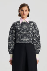 Sweaters | Women Scanlan Theodore OCELOT COCOON SWEATER Black.cream