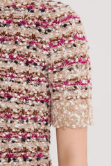 Sweaters | Women Scanlan Theodore STRIPE SLIM SWEATER Black