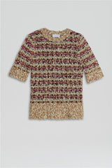 Sweaters | Women Scanlan Theodore STRIPE SLIM SWEATER Black