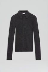 Tops | Women Scanlan Theodore BABYWOOL CARDIGAN Charcoal All