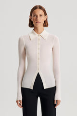 Tops | Women Scanlan Theodore BABYWOOL CARDIGAN Ivory
