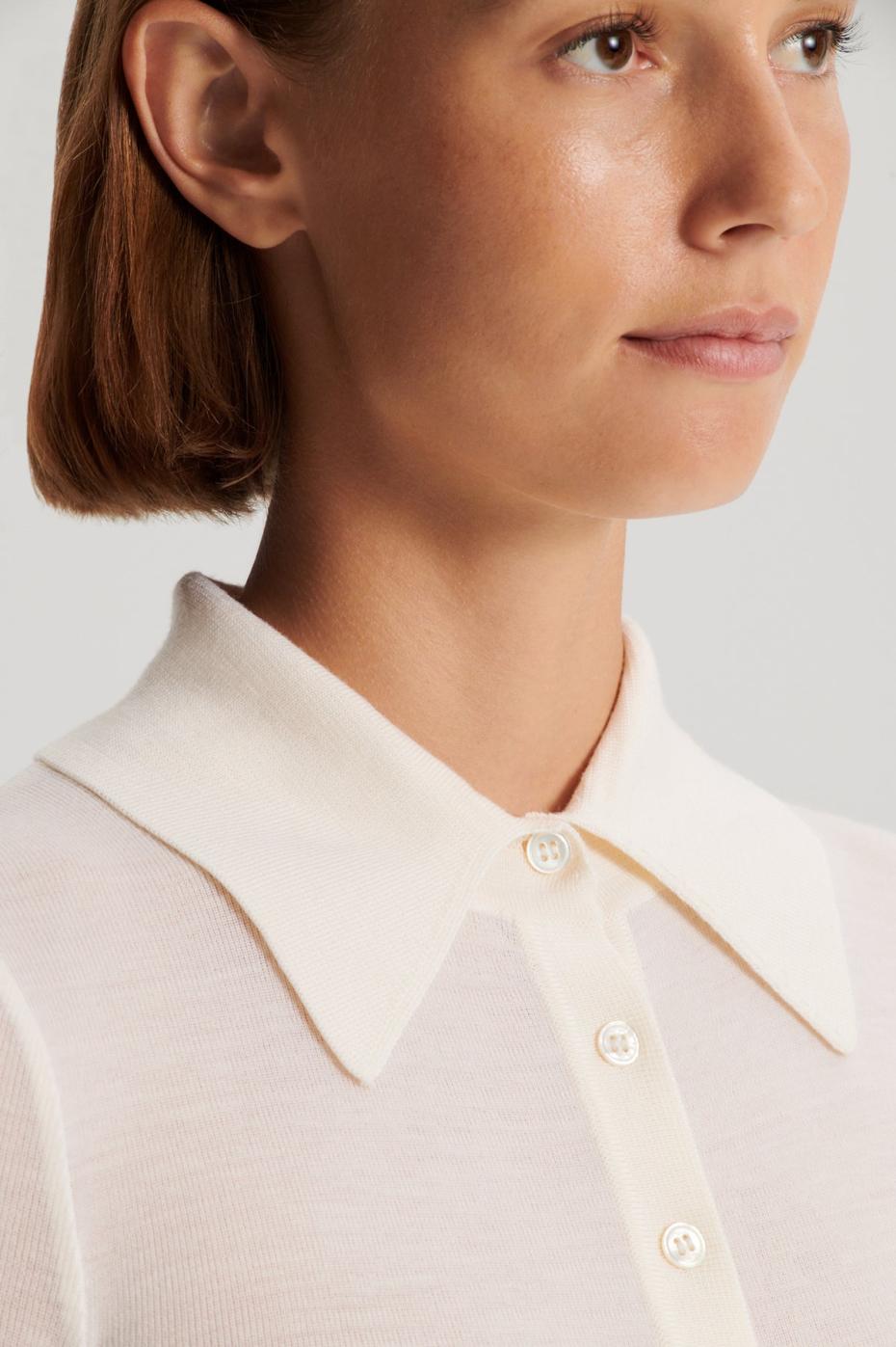 Tops | Women Scanlan Theodore BABYWOOL CARDIGAN Ivory